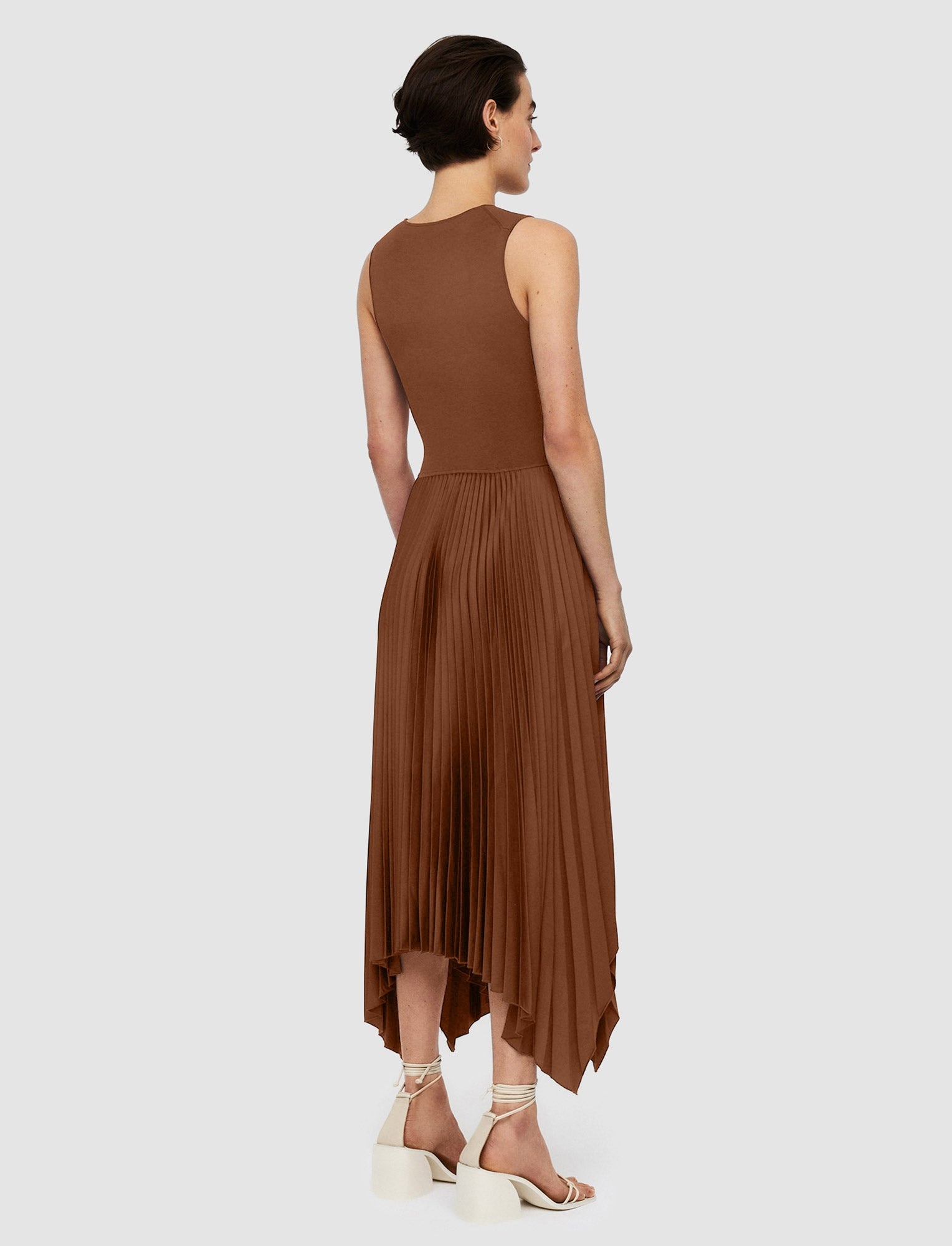 Knit Weave Plissé Dera Dress - 3