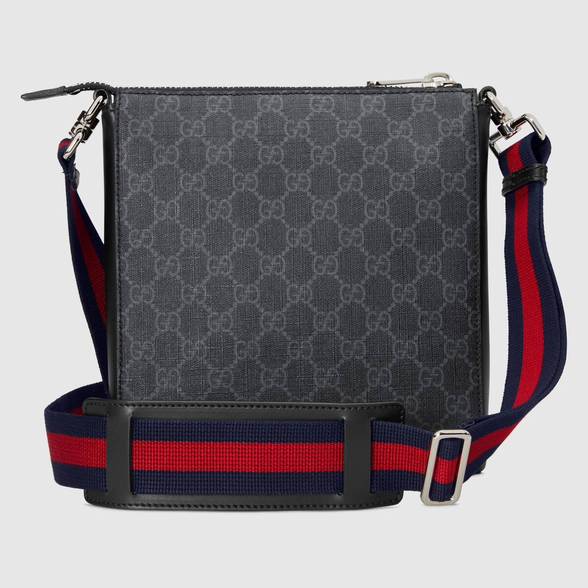 GG Black small messenger bag - 3