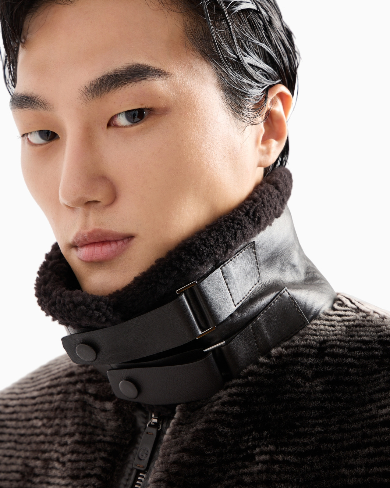 BRISÉ SHEARLING BLOUSON - 5