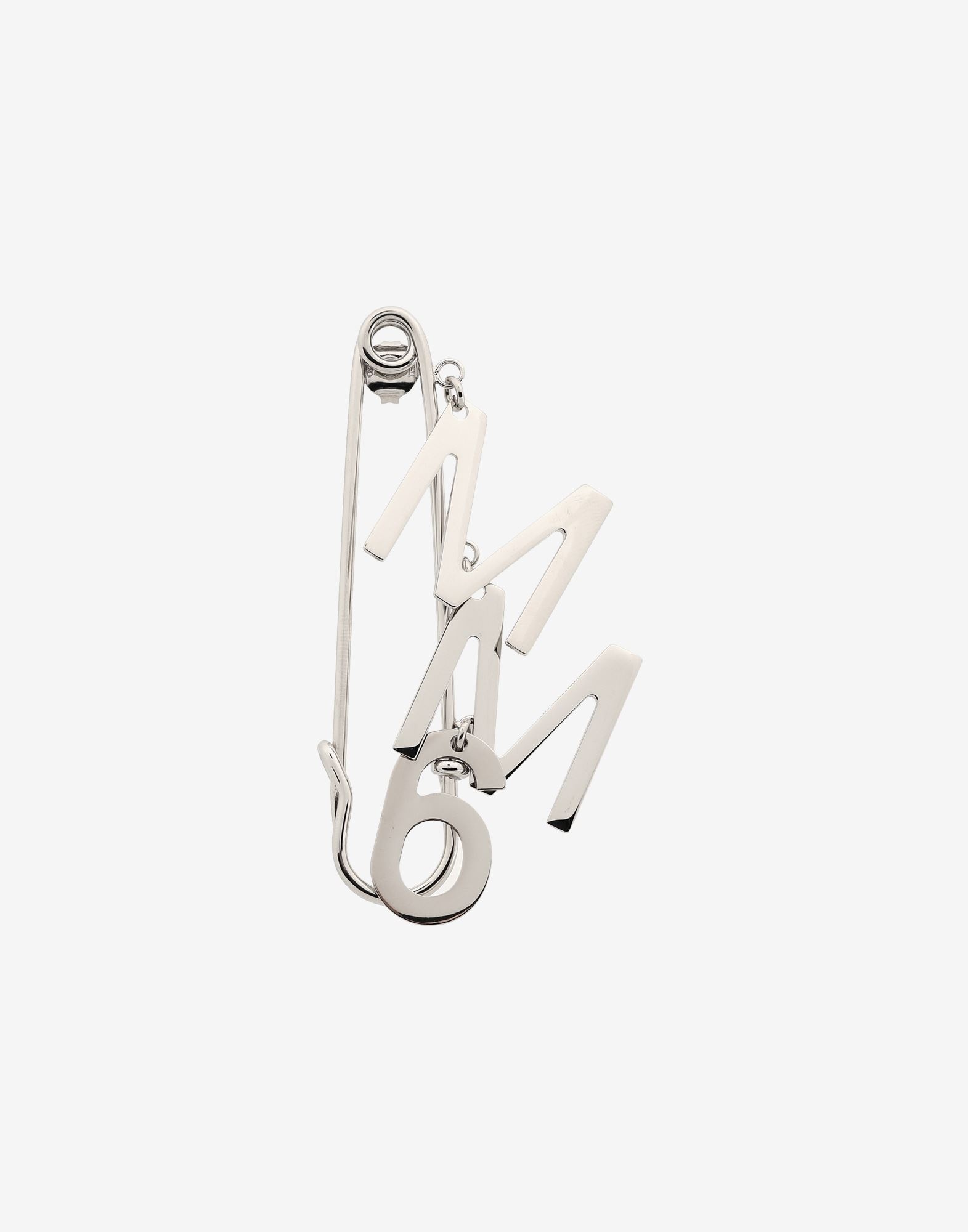Logo brooch earring - 1