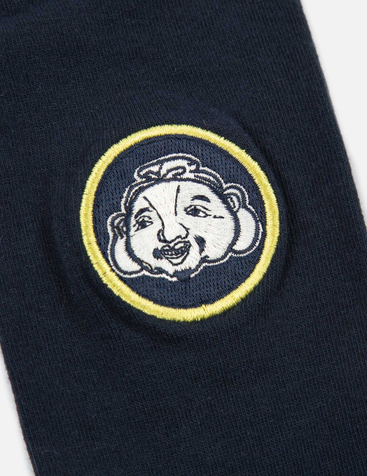 GODHEAD BADGE EMBROIDERY LONG SOCKS - 5