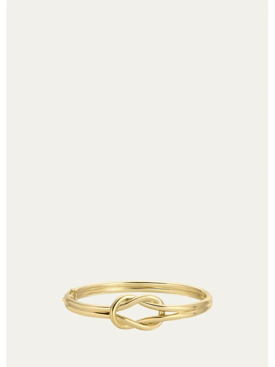 18K Yellow Gold Knot Bracelet - 1