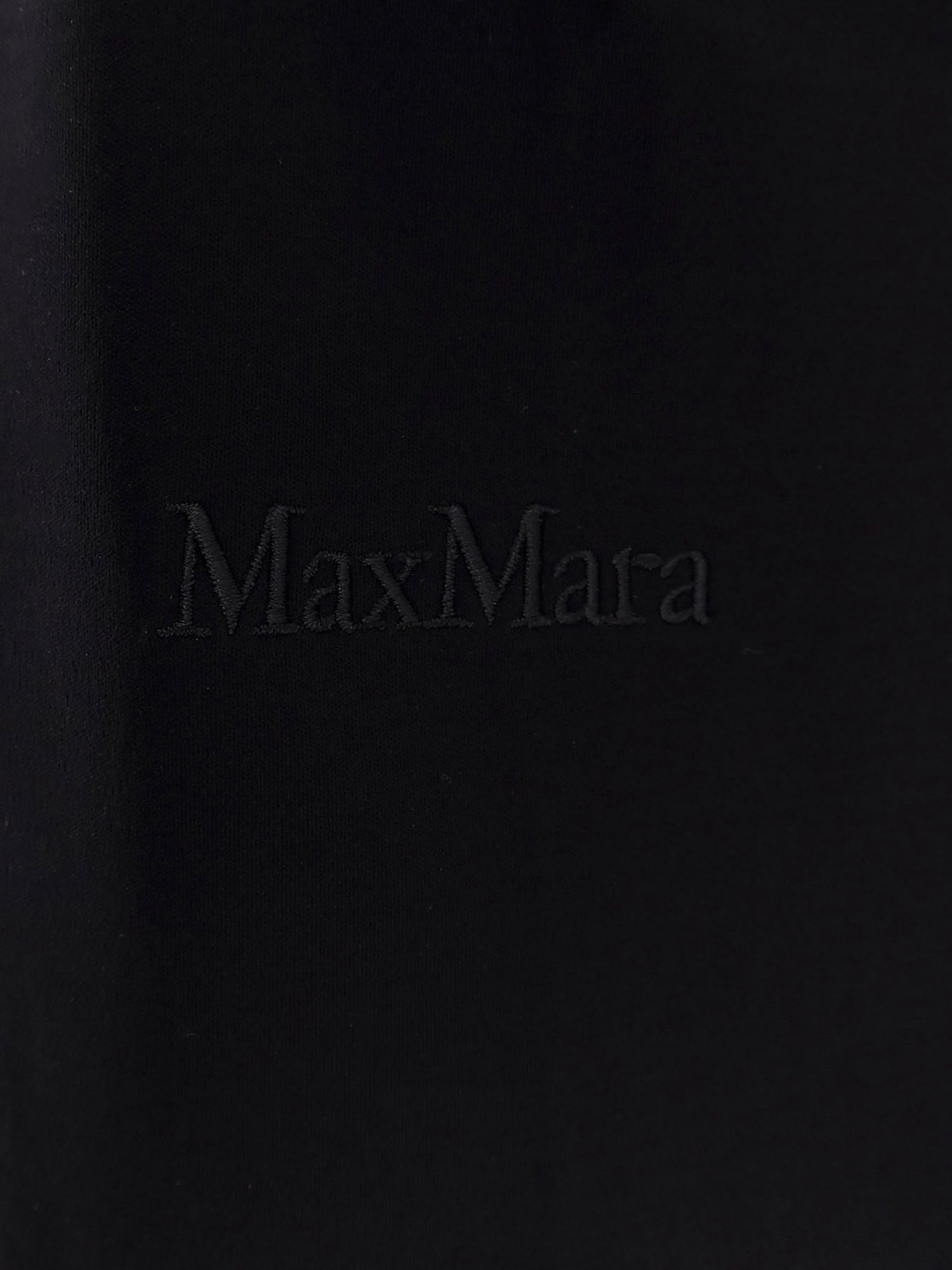 Max Mara Nerina Cotton T-Shirt With Max Mara Embroidery - 3