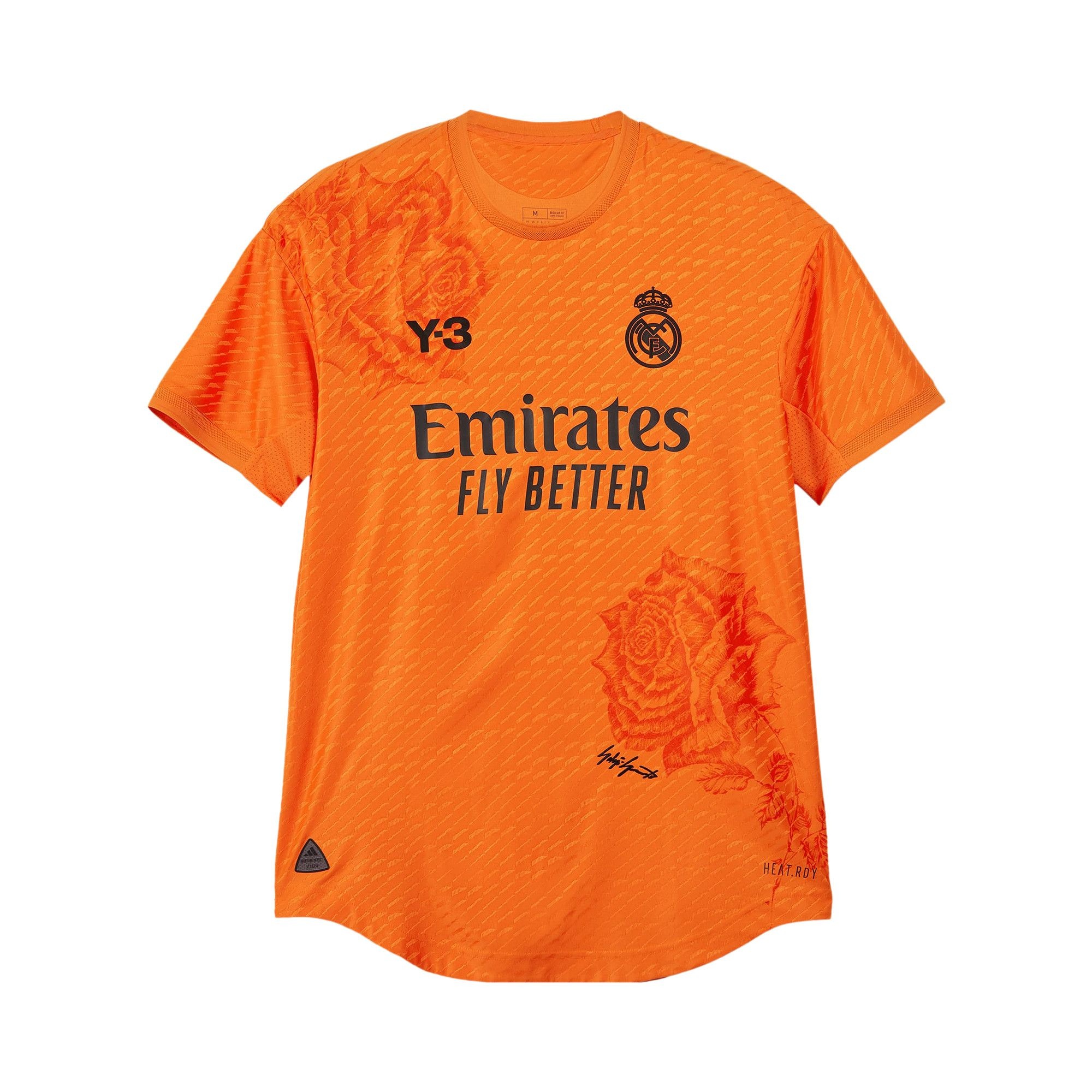 Y-3 x Real Madrid 4th Authentic Jersey 'Orange' - 1