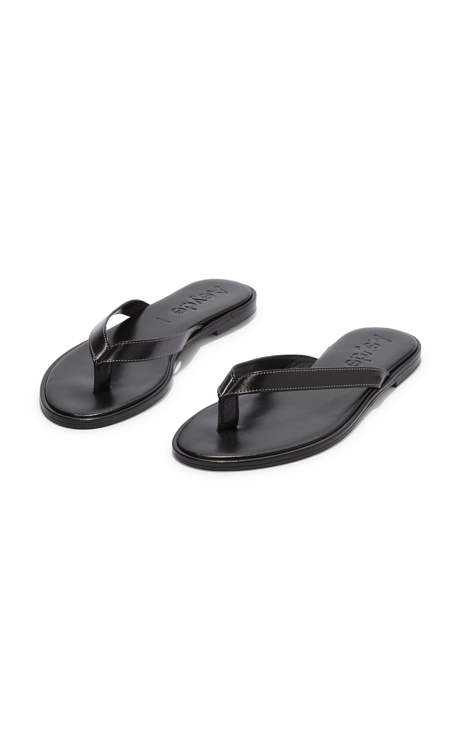 Melody Leather Sandals black - 4