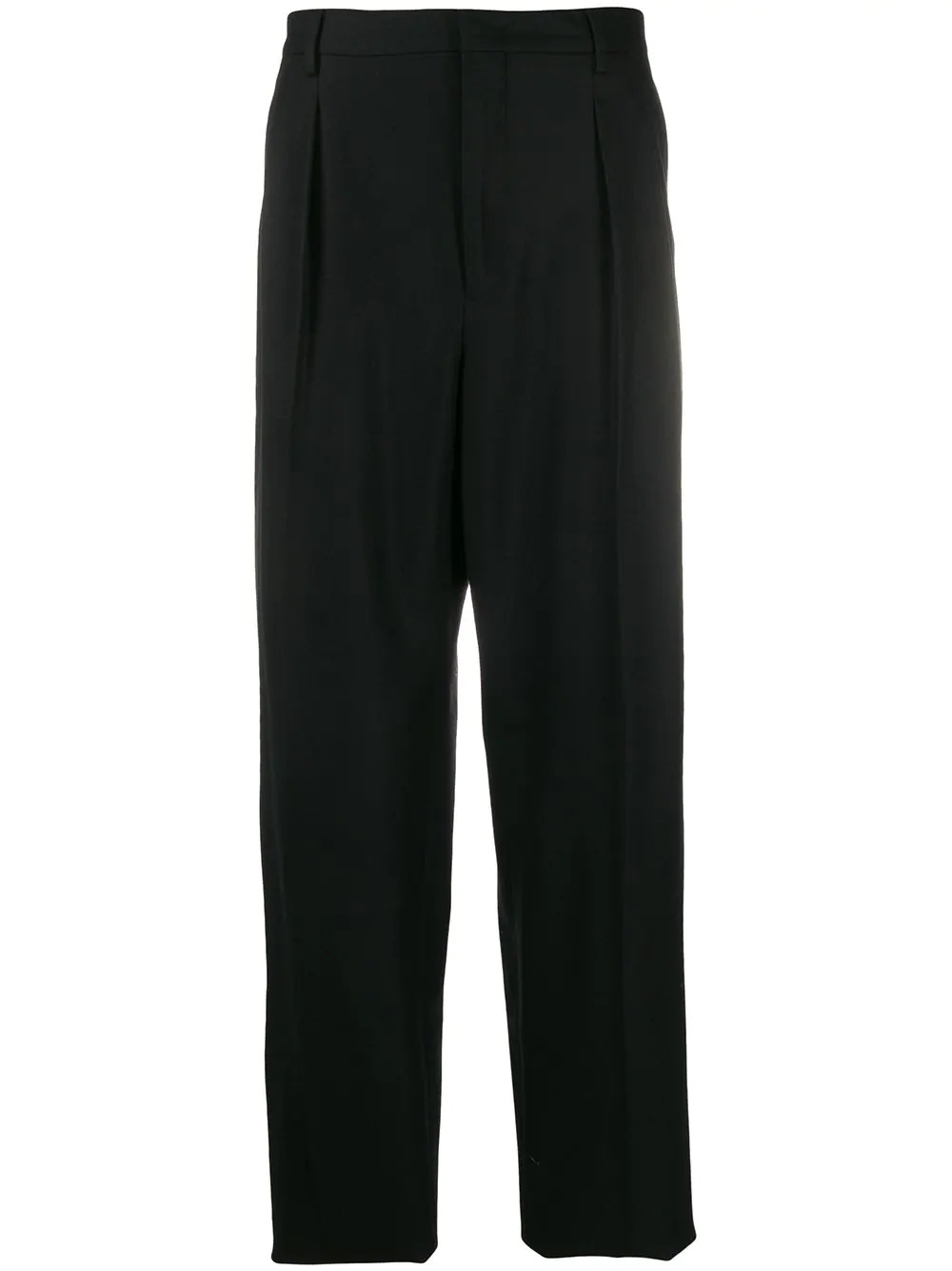 straight-leg tailored trousers - 1