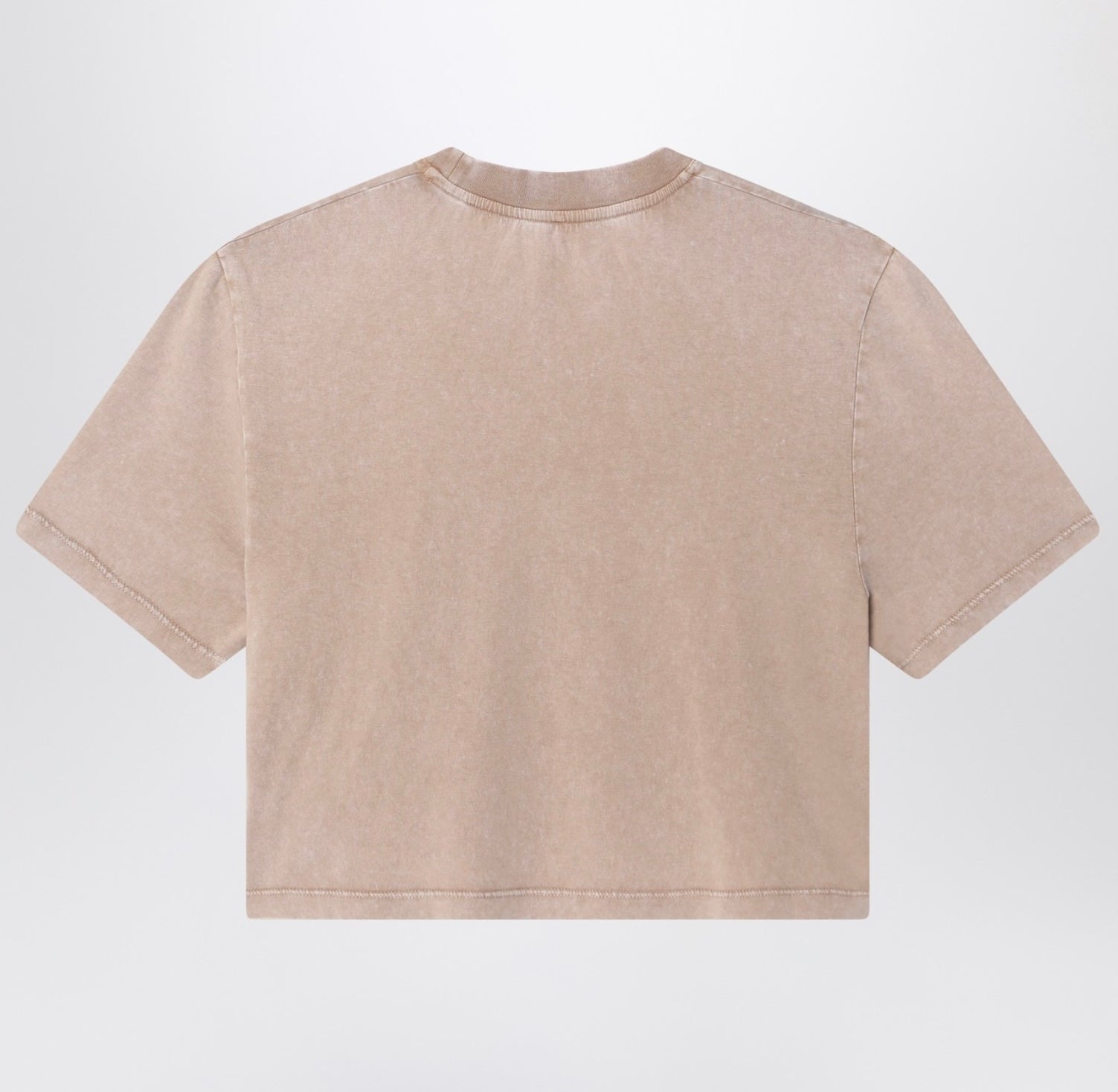 Fendi cropped T-shirt with logo - 2