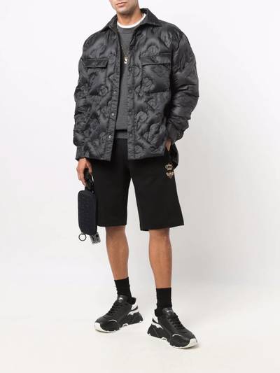 Dolce & Gabbana logo-quilt jacket outlook