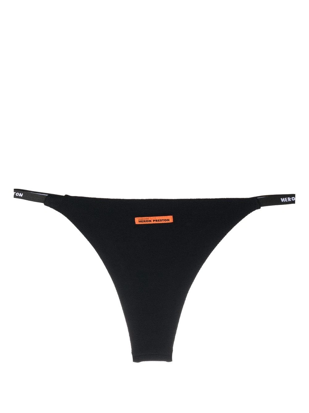 logo patch bikini bottoms - 2