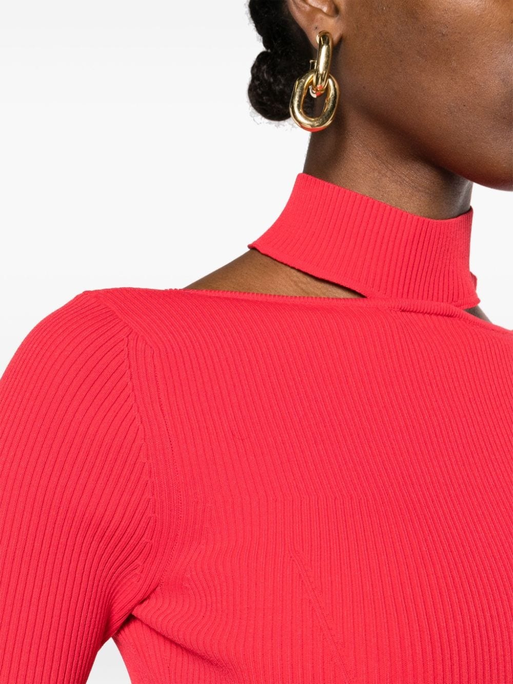 Brianna ribbed knitted top - 5