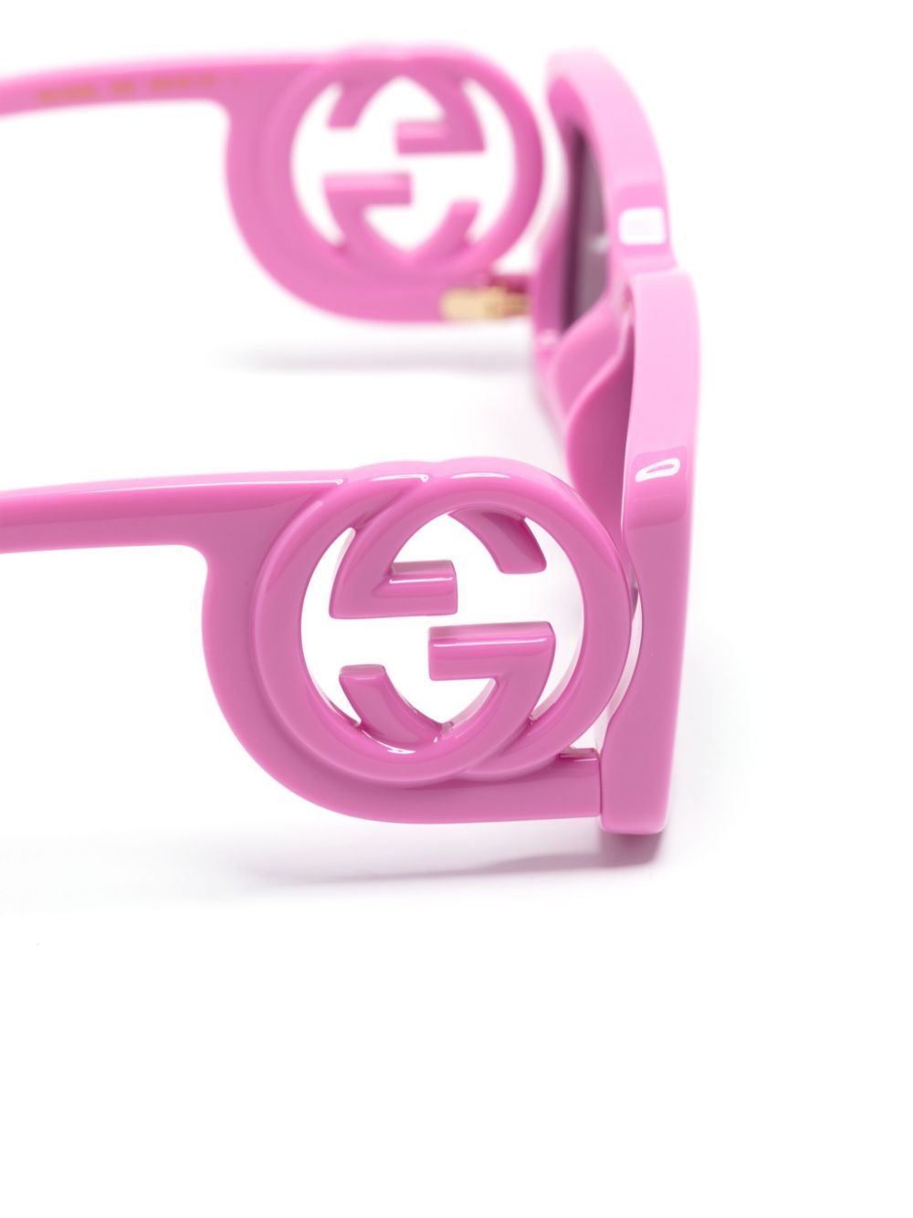 Interlocking G rectangle-frame sunglasses - 3