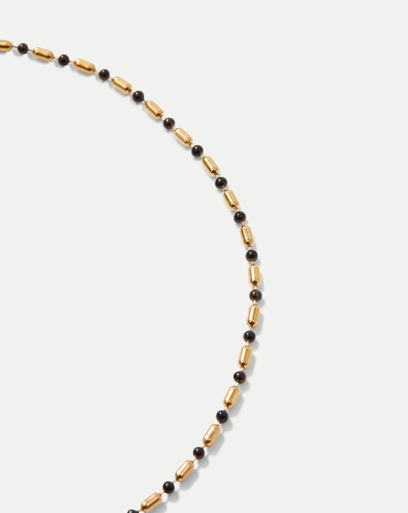 ENAMEL BEAD CHAIN ANKLET - 2