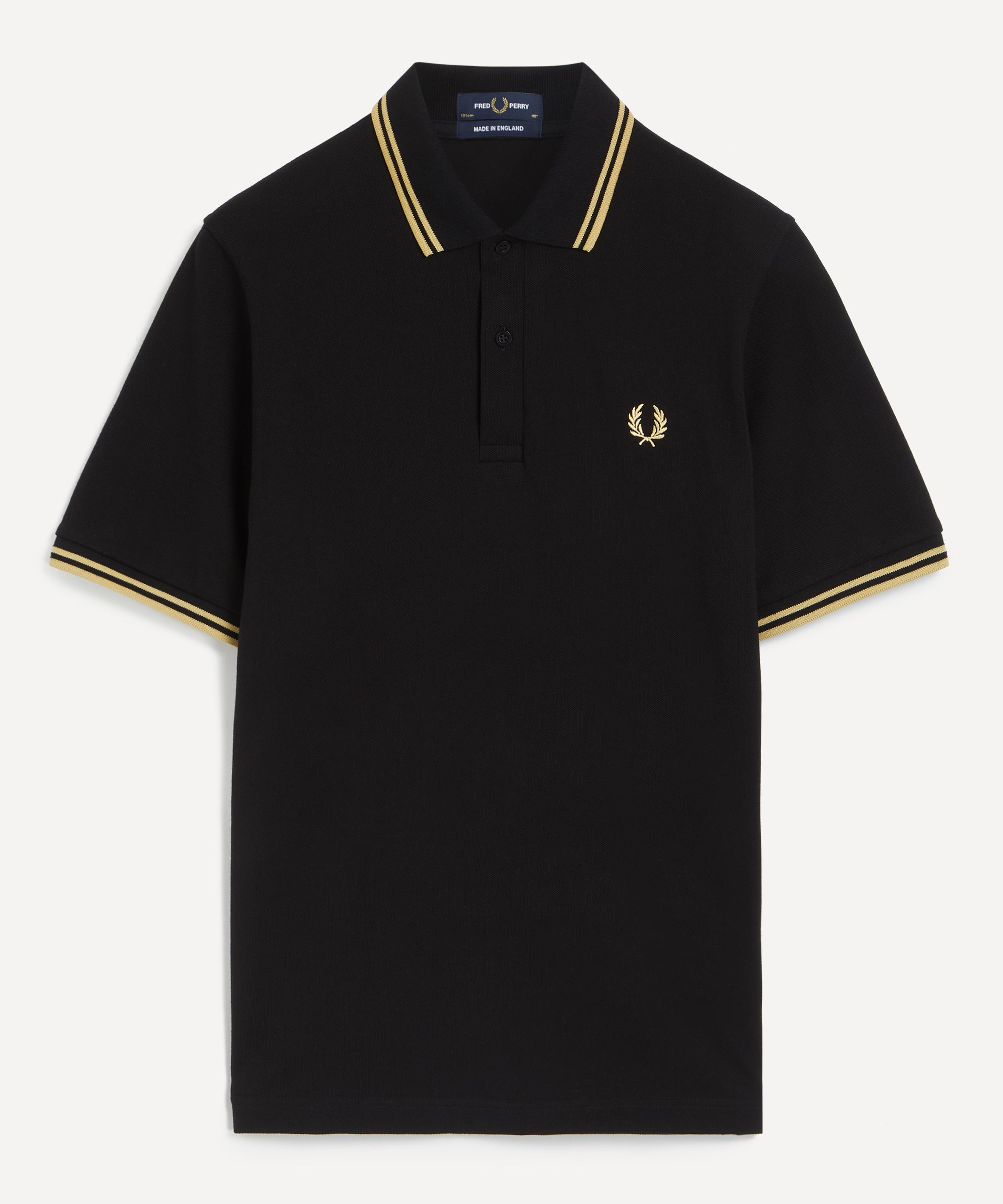 Black M12 Twin Tipped Polo Shirt - 1