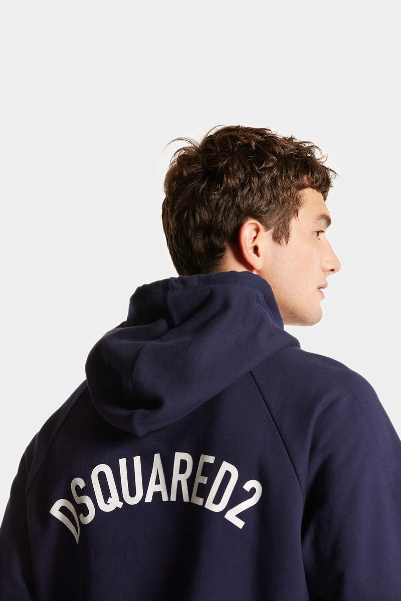 DSQUARED2 RELAXED FIT HOODIE SWEATSHIRT - 3