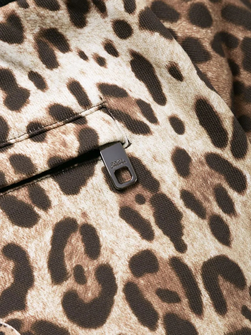 leopard print track pants - 6