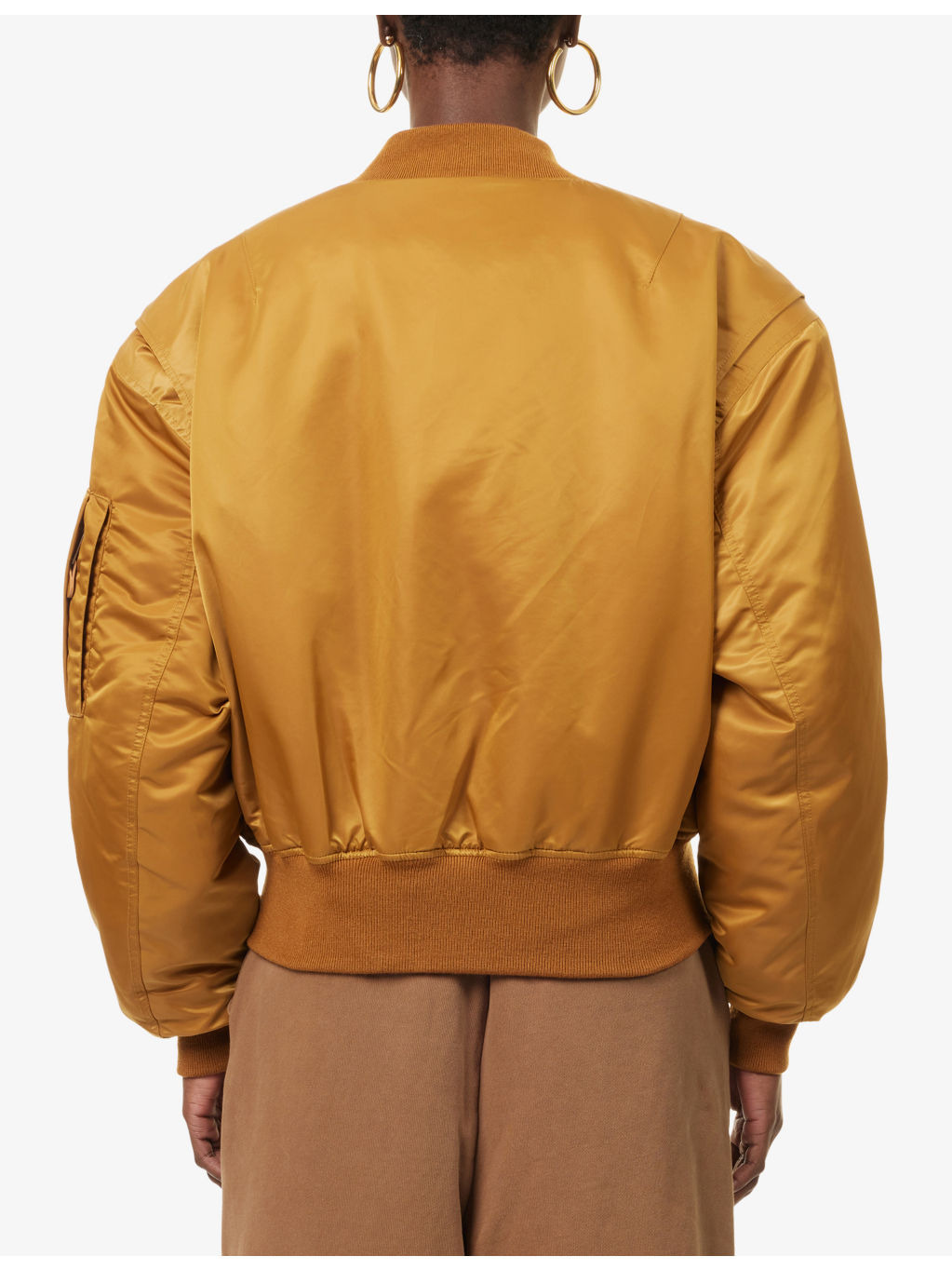 Cropped Broad Shell Jacket - 4