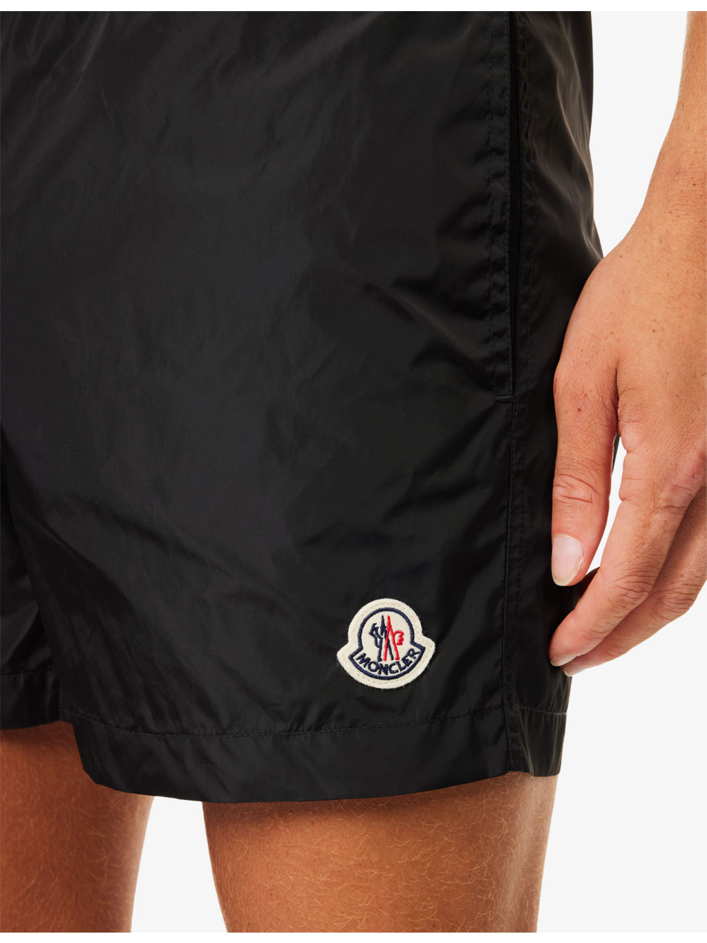 Logo-Patch Relaxed-Fit Swim Shorts - 5
