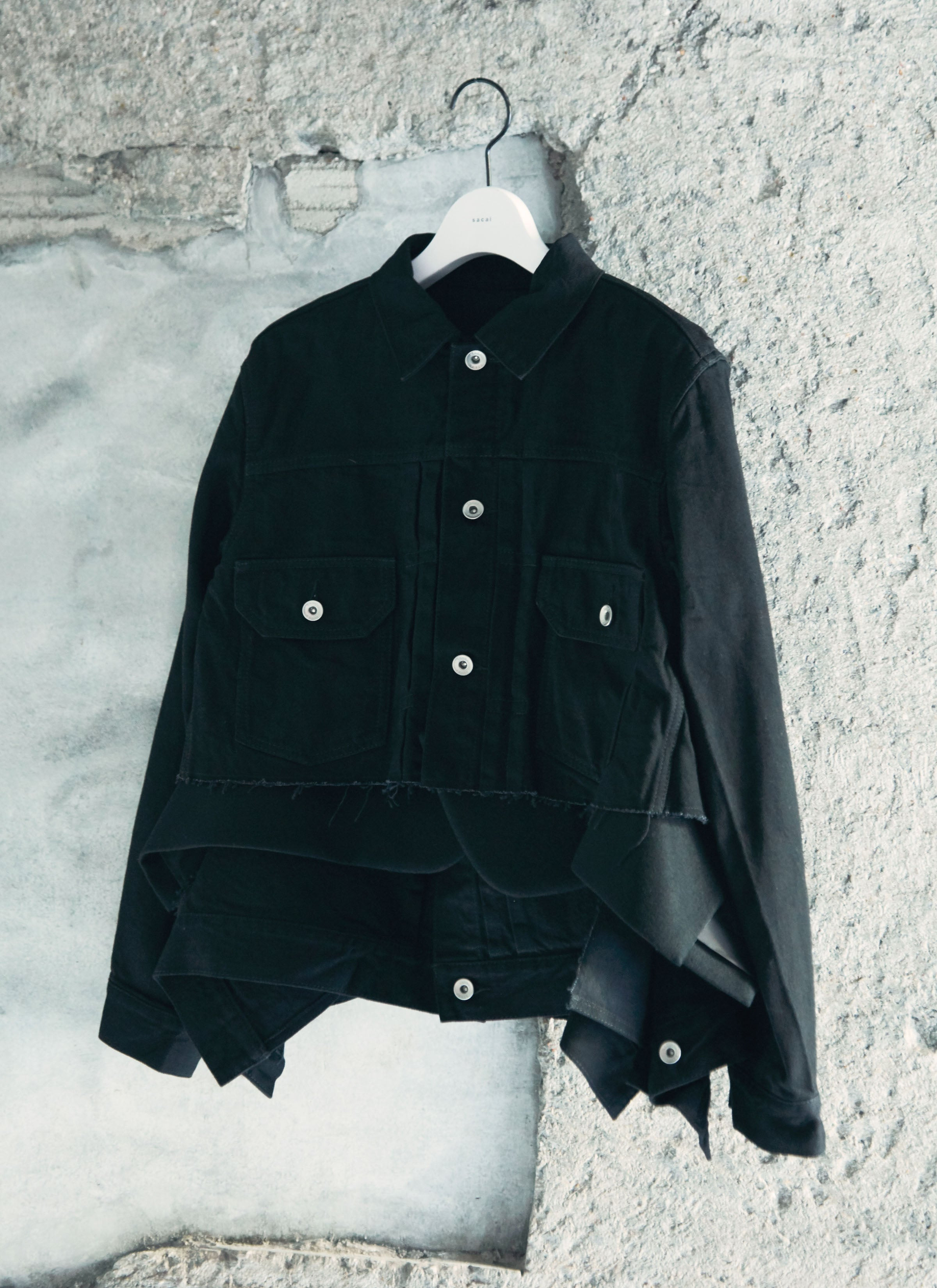 Denim x Wool Melton Jacket - 2