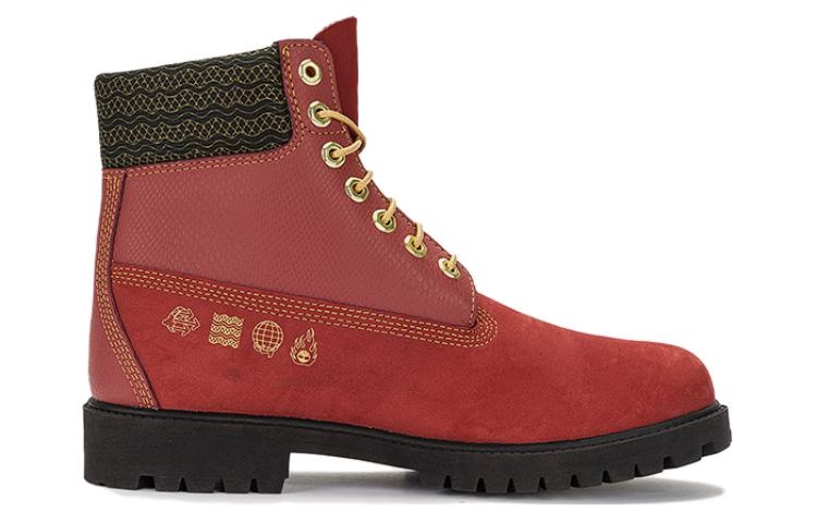 Timberland 6 Inch Lace Waterproof Boots 'Dark Red Nubuck' A29PN - 2