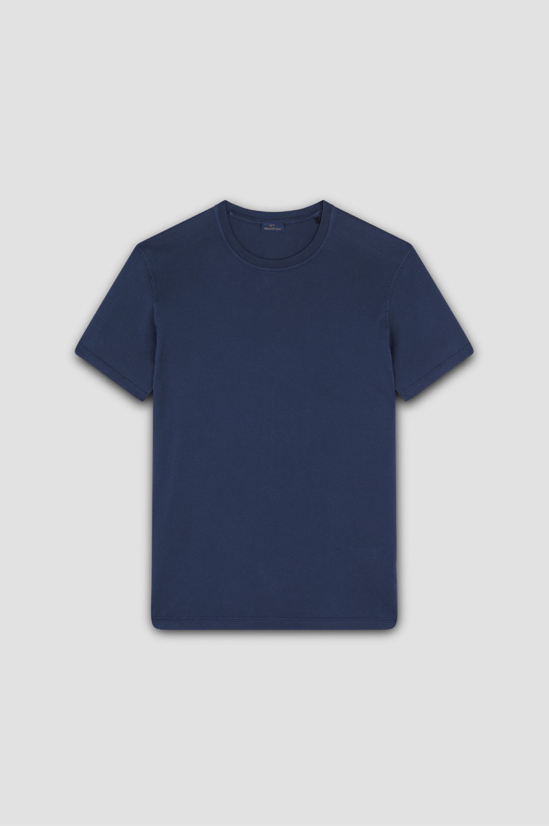 GARMENT-DYED LIGHT JERSEY COTTON T-SHIRT - 1