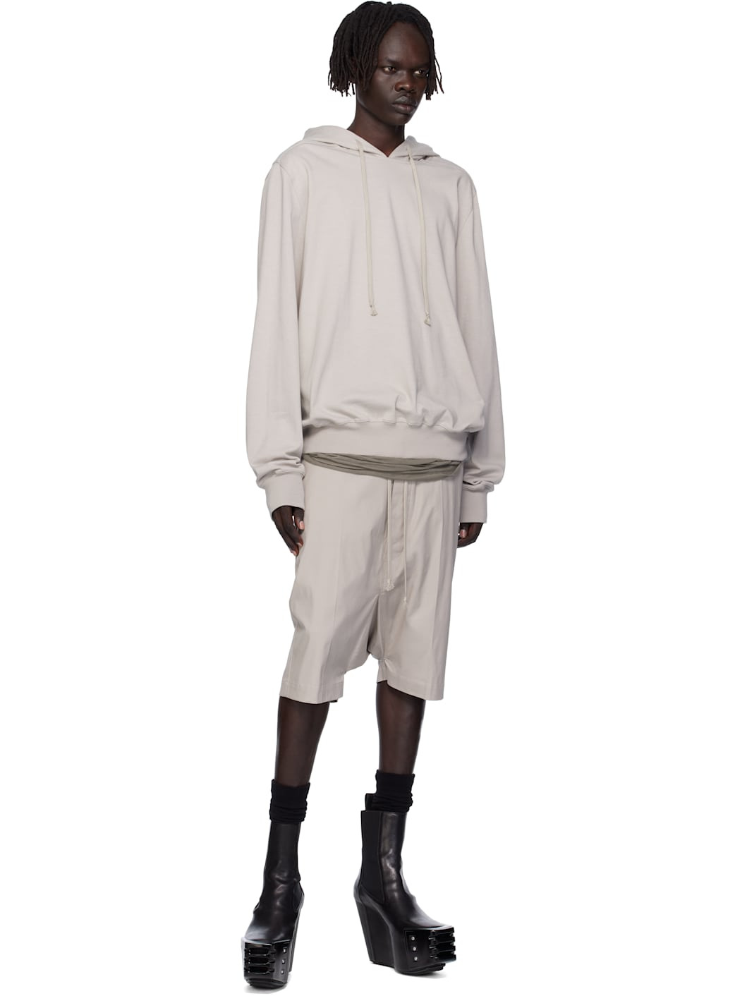 Off-White Concordians Heavy Jersey Hoodie - 4