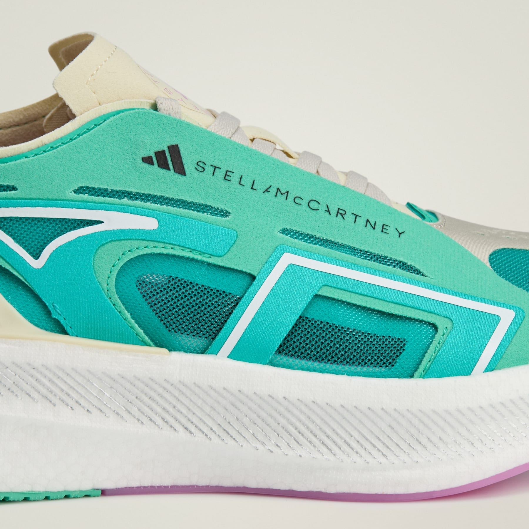 adidas gazelle silver green womens Adidas x Stella McCartney Women's Ultraboost 5 Lucid Blue / Semi Solar  Slime / Core Black Running Shoes main image 1