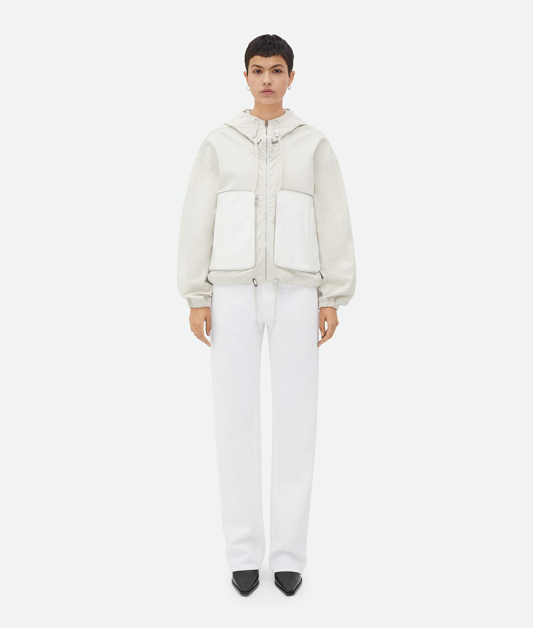 packable nylon jacket - 1