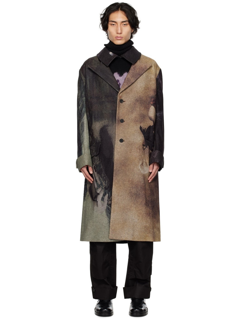 Multicolor Graphic Coat 1