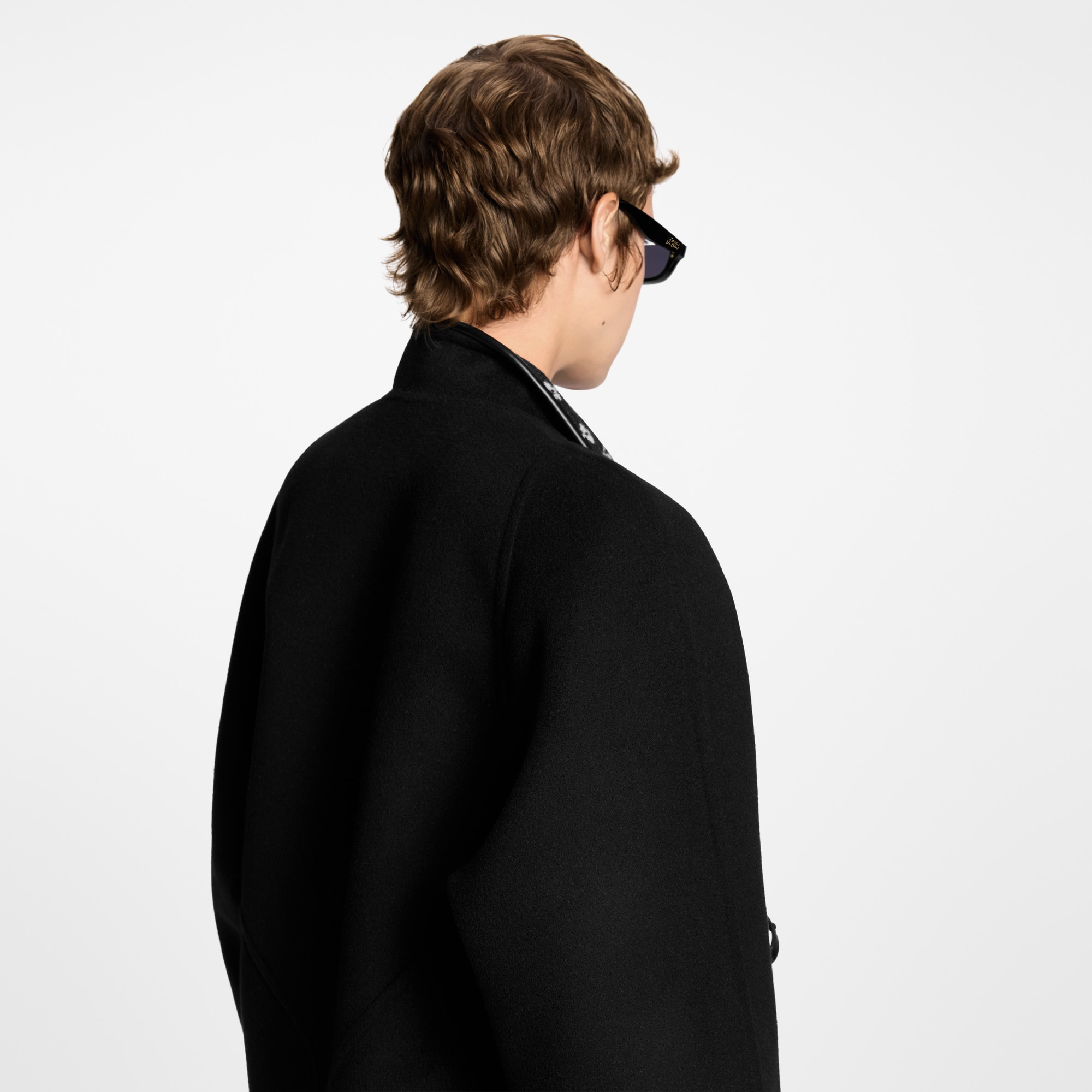 Double Face Clip Front Coat - 7
