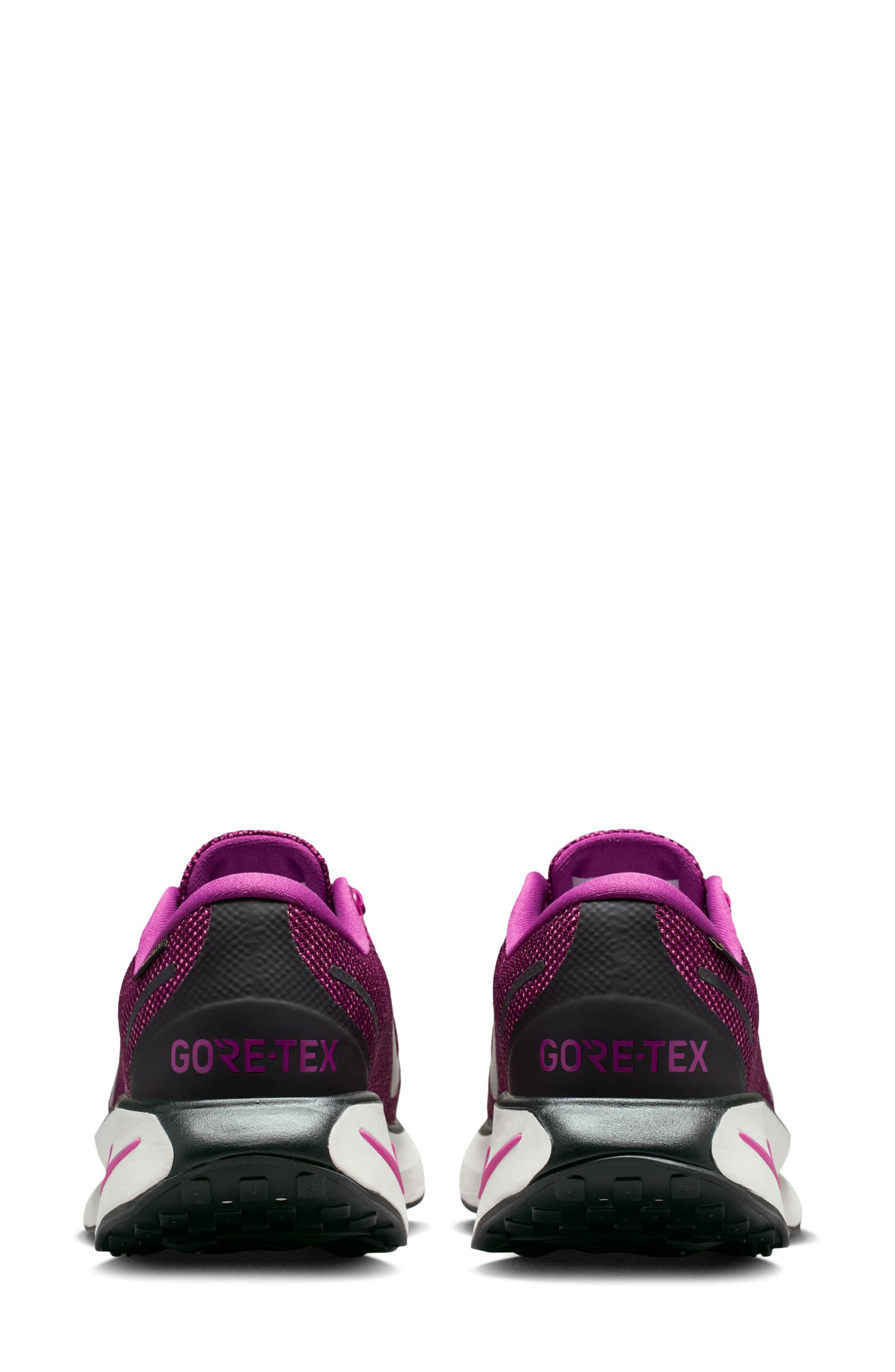Nike Motiva Gore-Tex® Road Running Shoe in Bordeaux/firepink/cactusflower at Nordstrom - 5