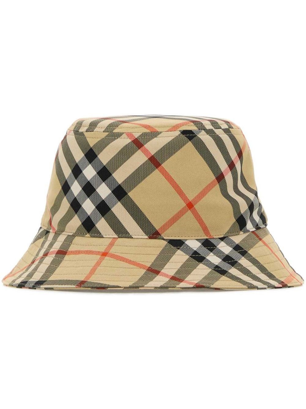 Check print hat - 1