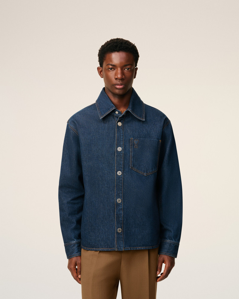 BLUE COTTON AMI DE COEUR OVERSHIRT 3
