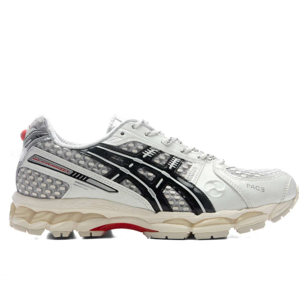ASICS X PACE GEL-KAYANO 12.1 - CREAM/BLACK - 1