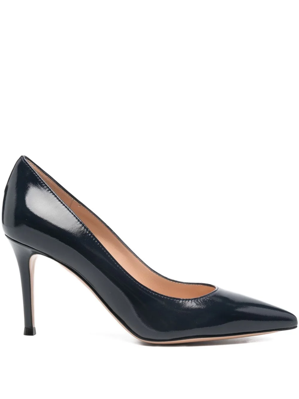 calf leather pumps 85mm - 1