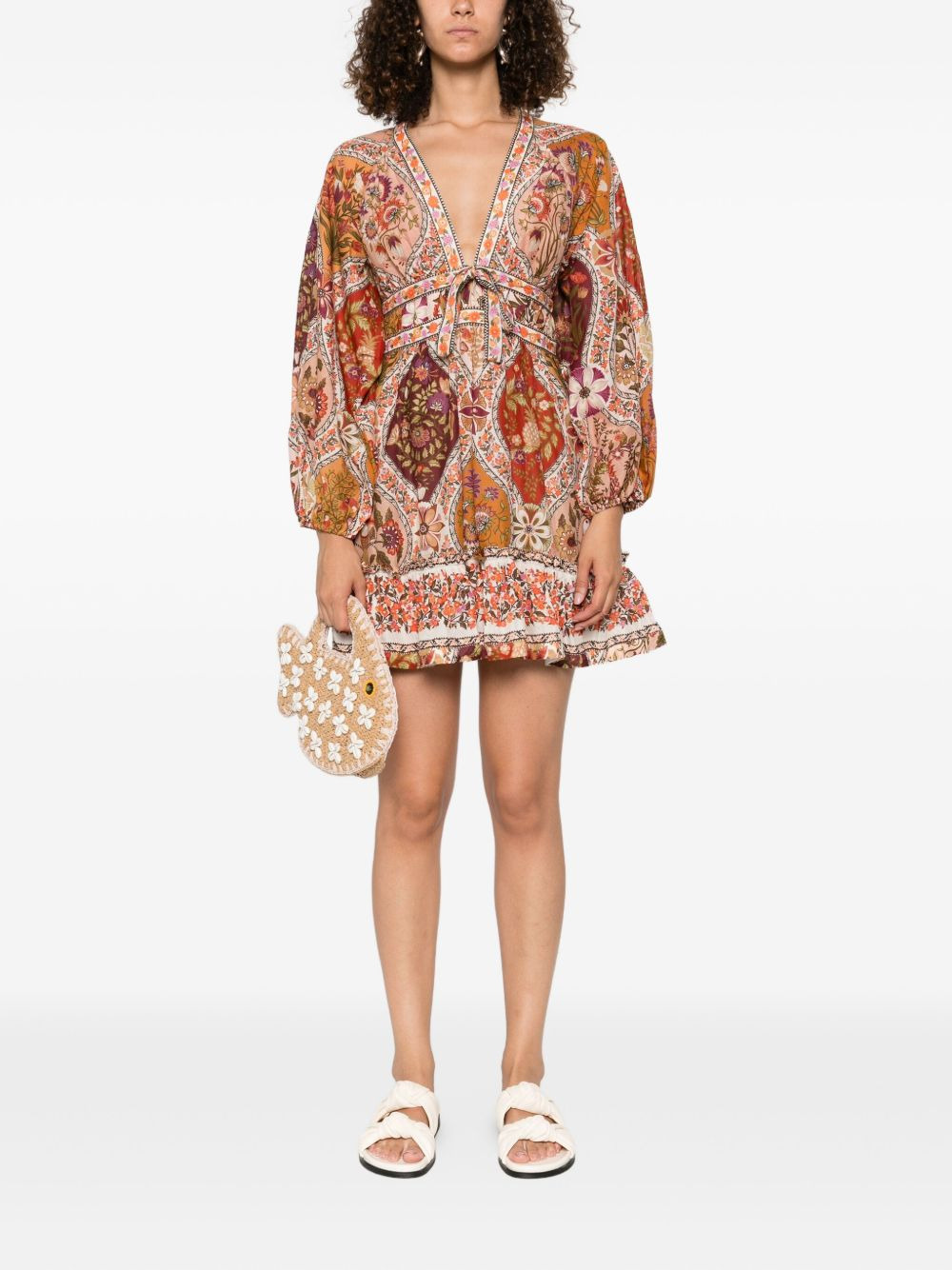 Romantic Nature mini dress - 2
