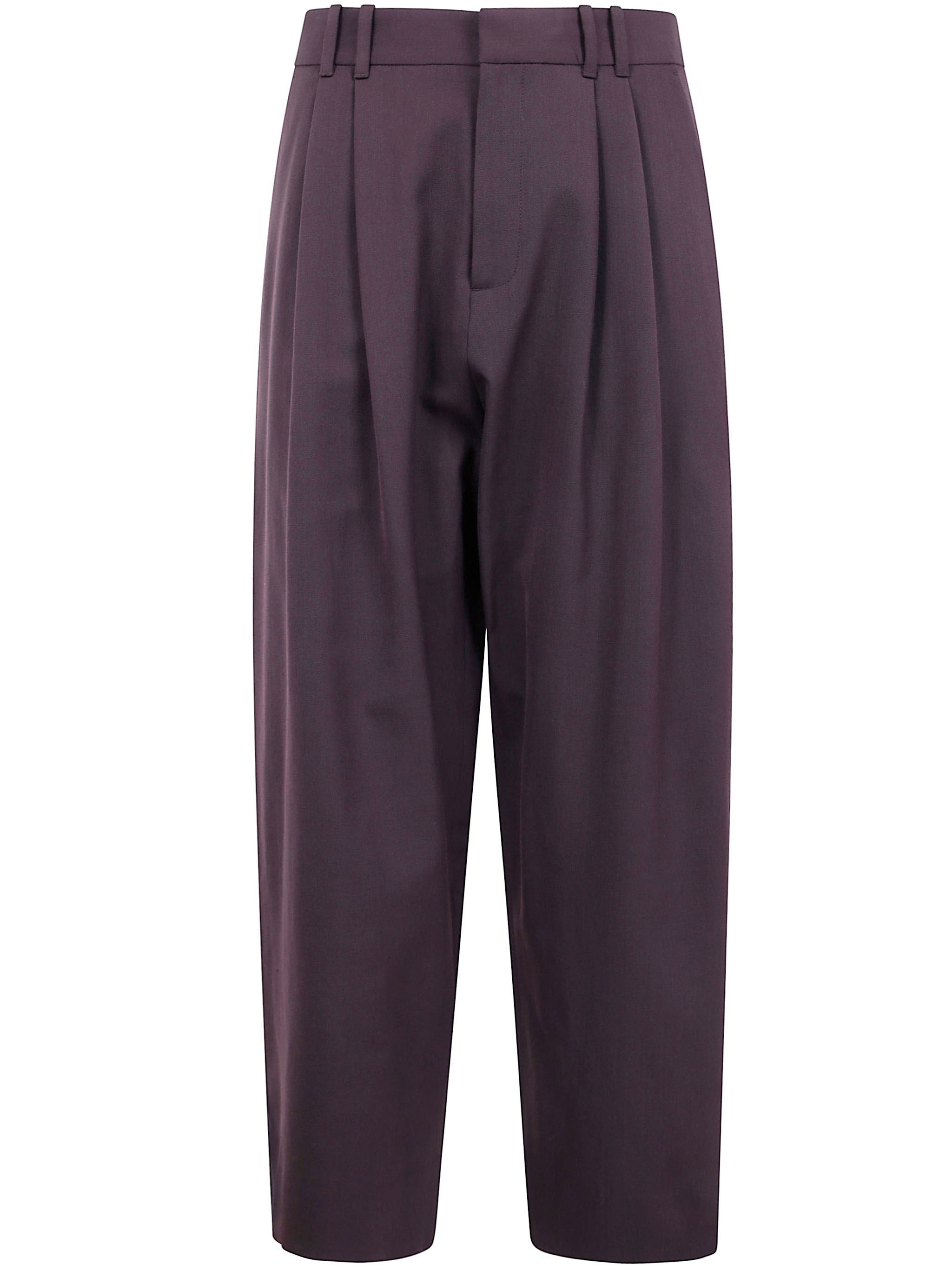 Introducing the "LINE" DOUBLE PLEAT VOLUME PANT by STUDIO NICHOLSON, a statement piece in the pants  - 1
