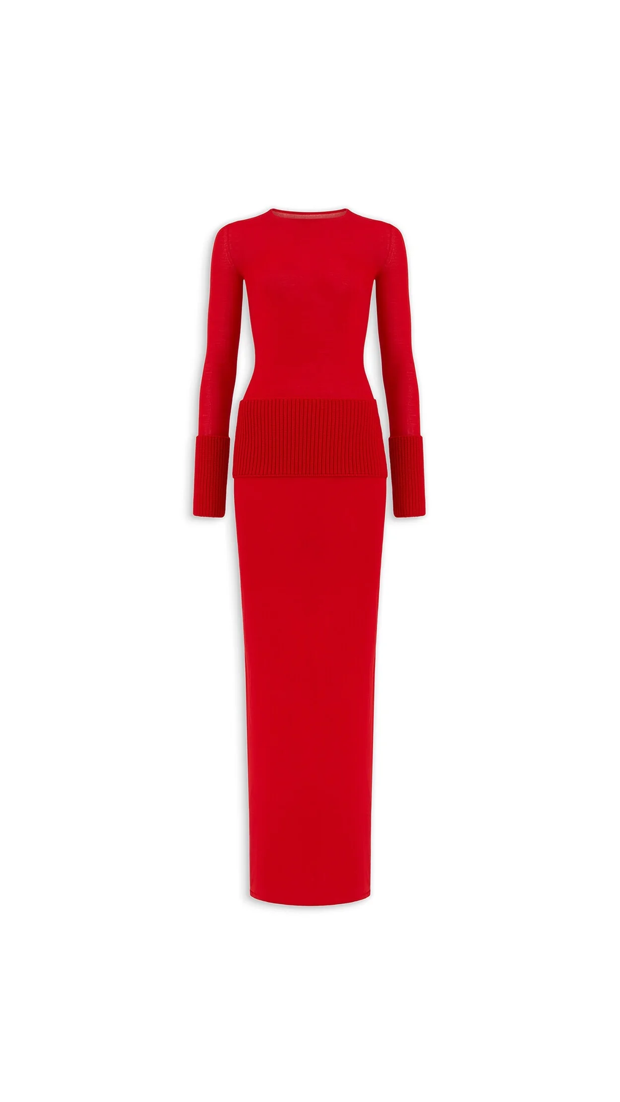 MERINO BODYCON DRESS - 1