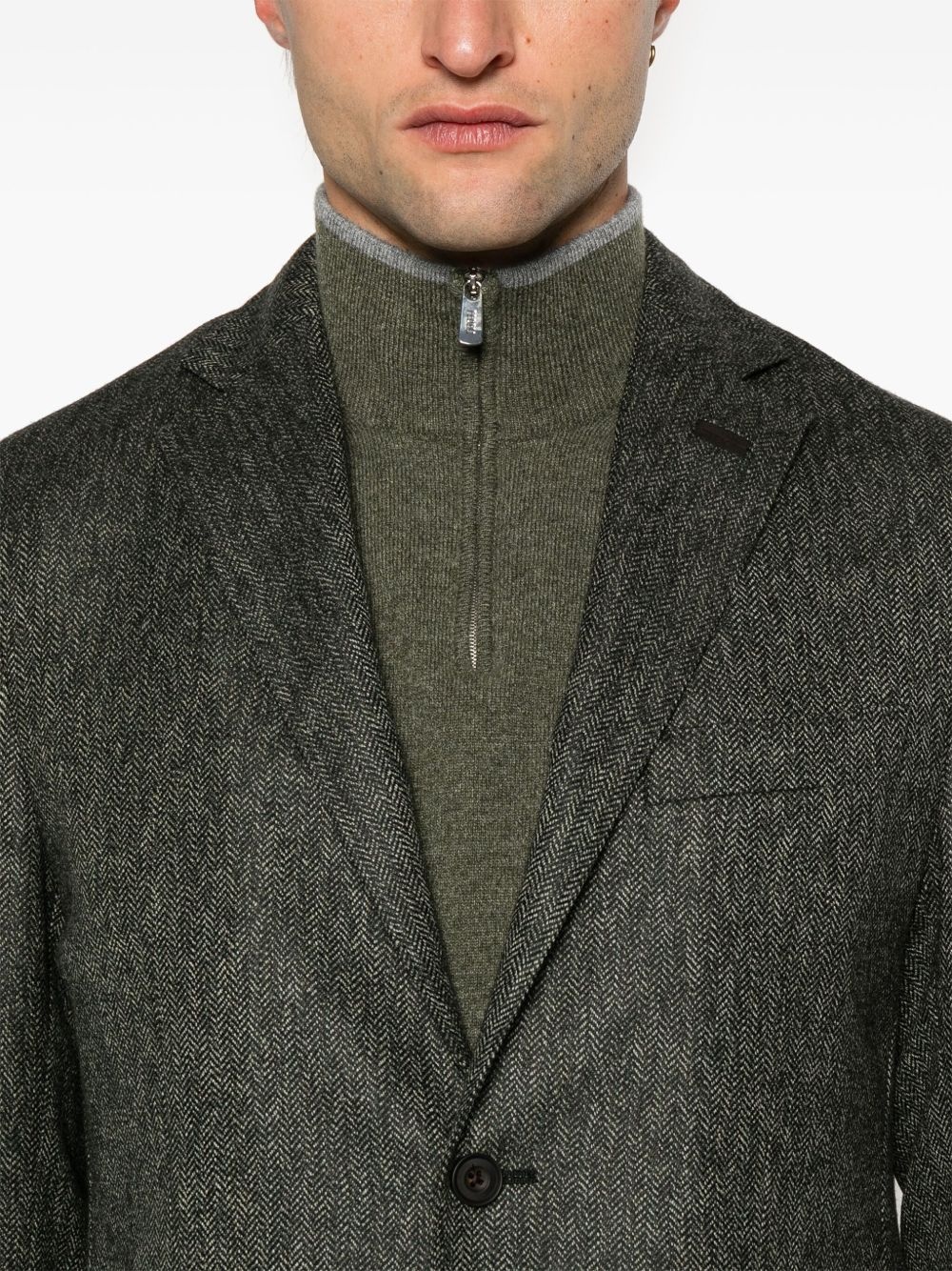 layered blazer - 6