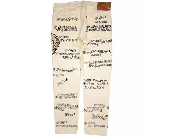 Stüssy Stussy x Denim Tears x Our Legacy TTL 501 Jean White outlook