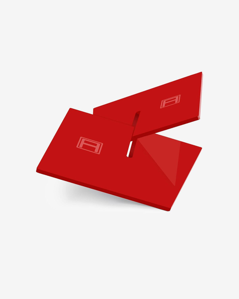 A Bookstand - Solid Red 3