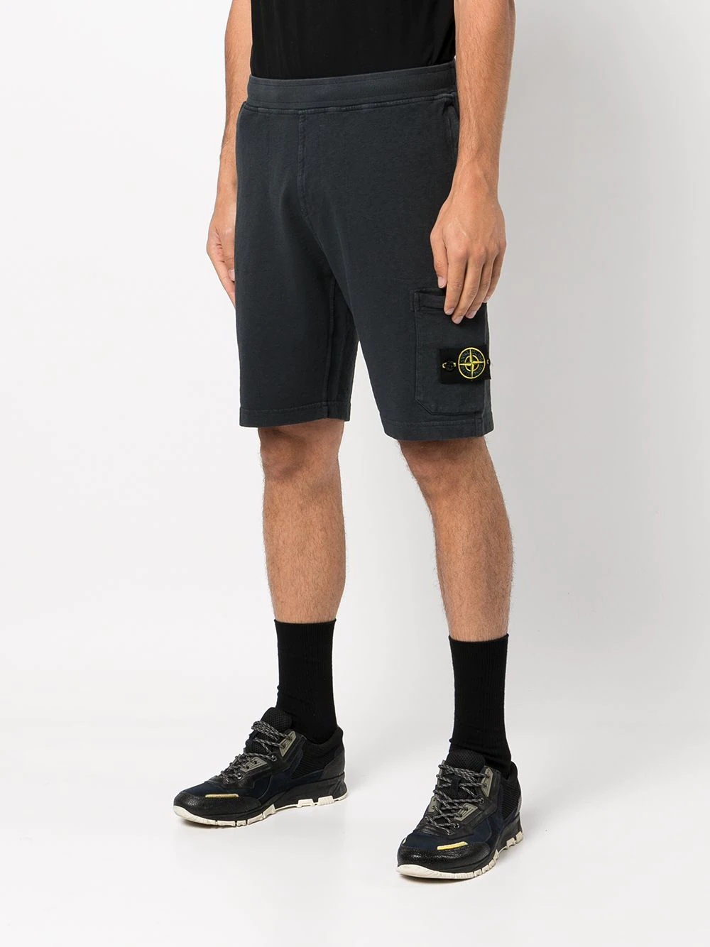 Compass patch track shorts - 3