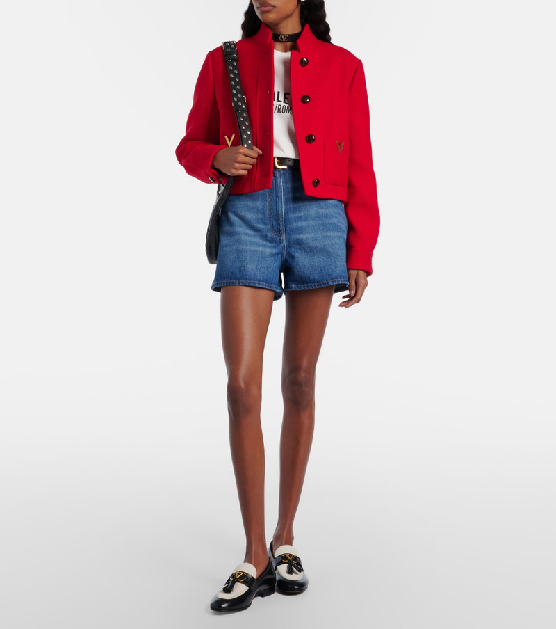 Valentino Denim shorts outlook