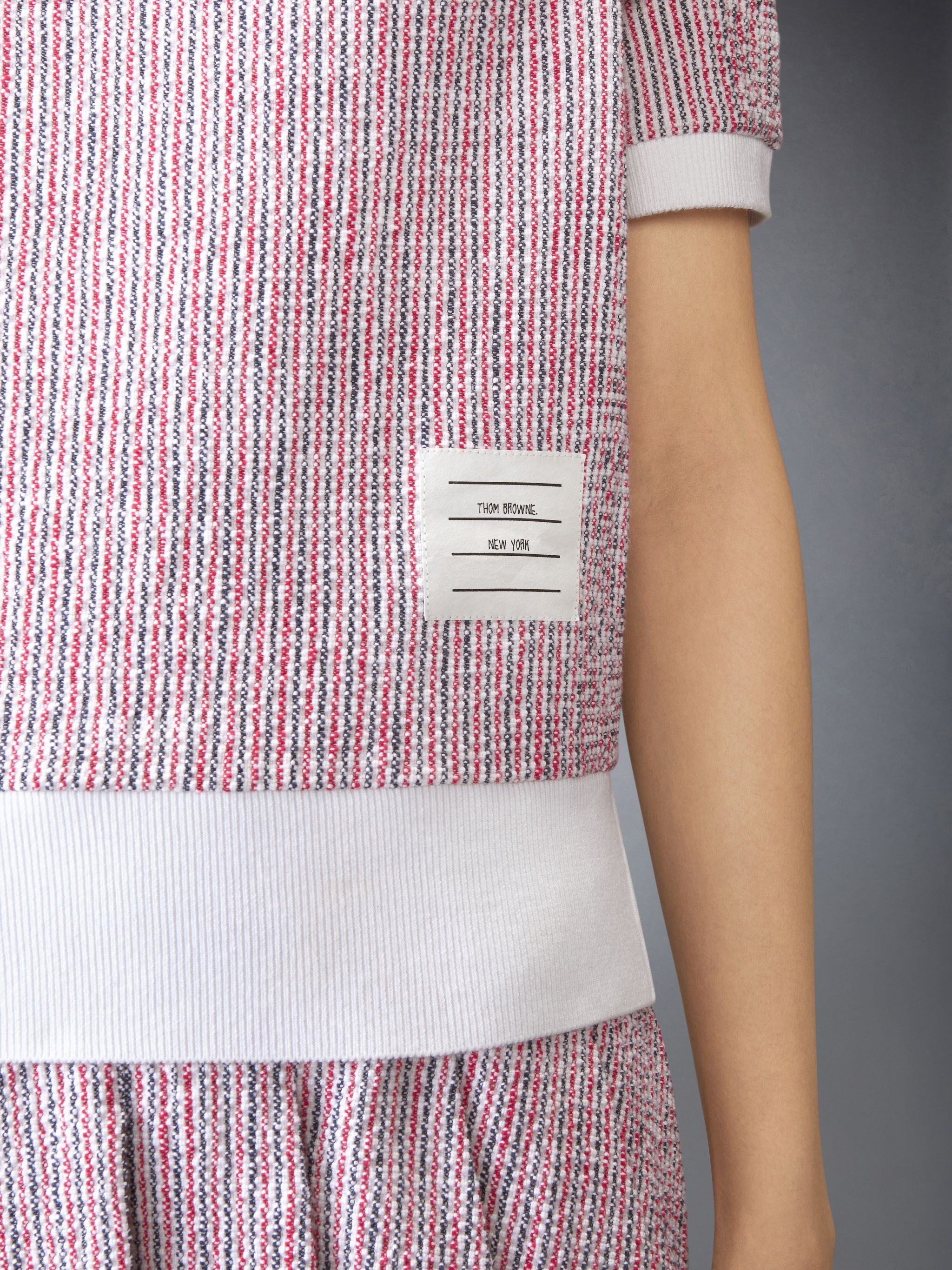 COTTON TWEED TEE - 4