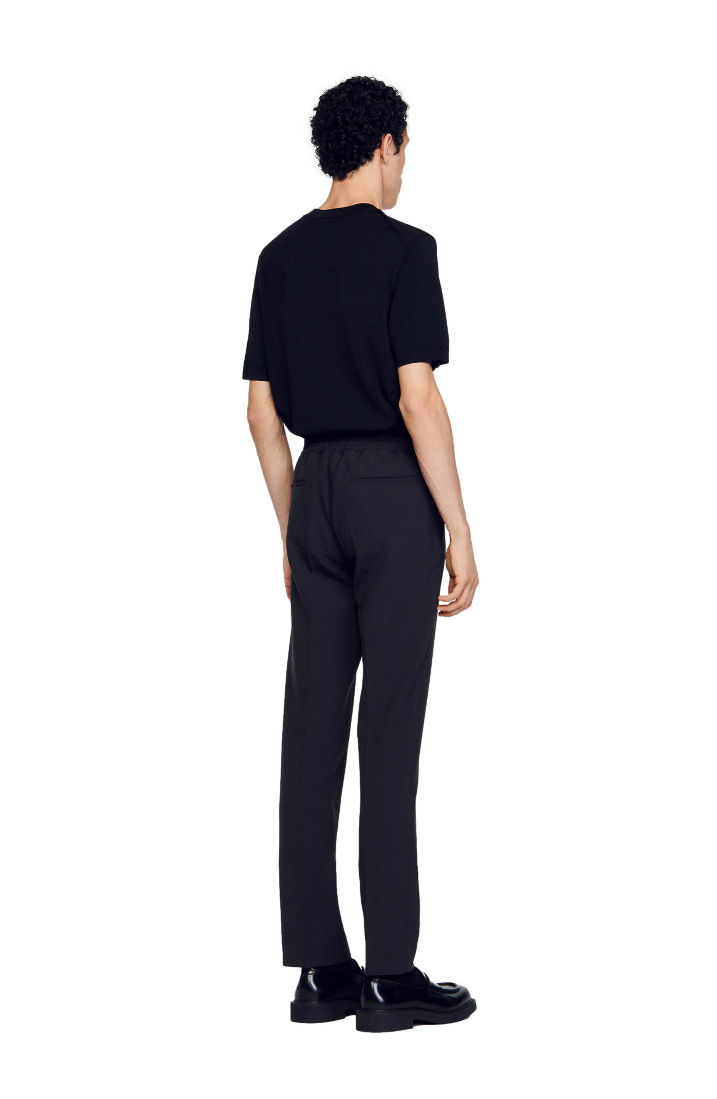 SANDRO Jersey trousers in Dark Grey at Nordstrom - 2