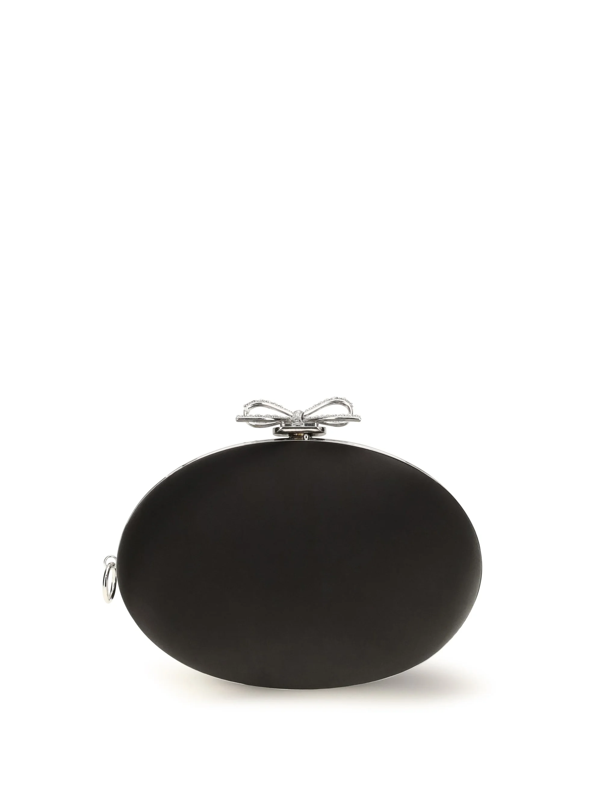 Self-Portrait Oval Clutch — Black - 1