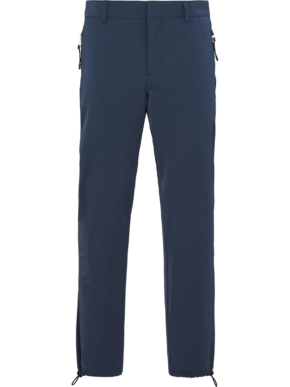 cropped chino trousers - 1