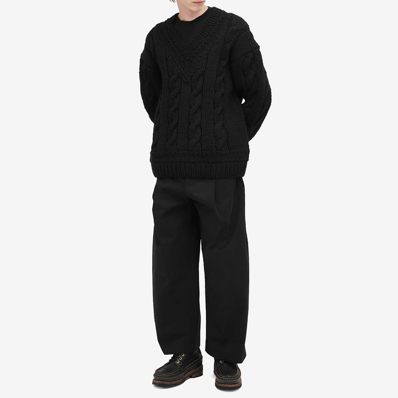 visvim Visvim V-Collegium Hand-Knit Sweater outlook