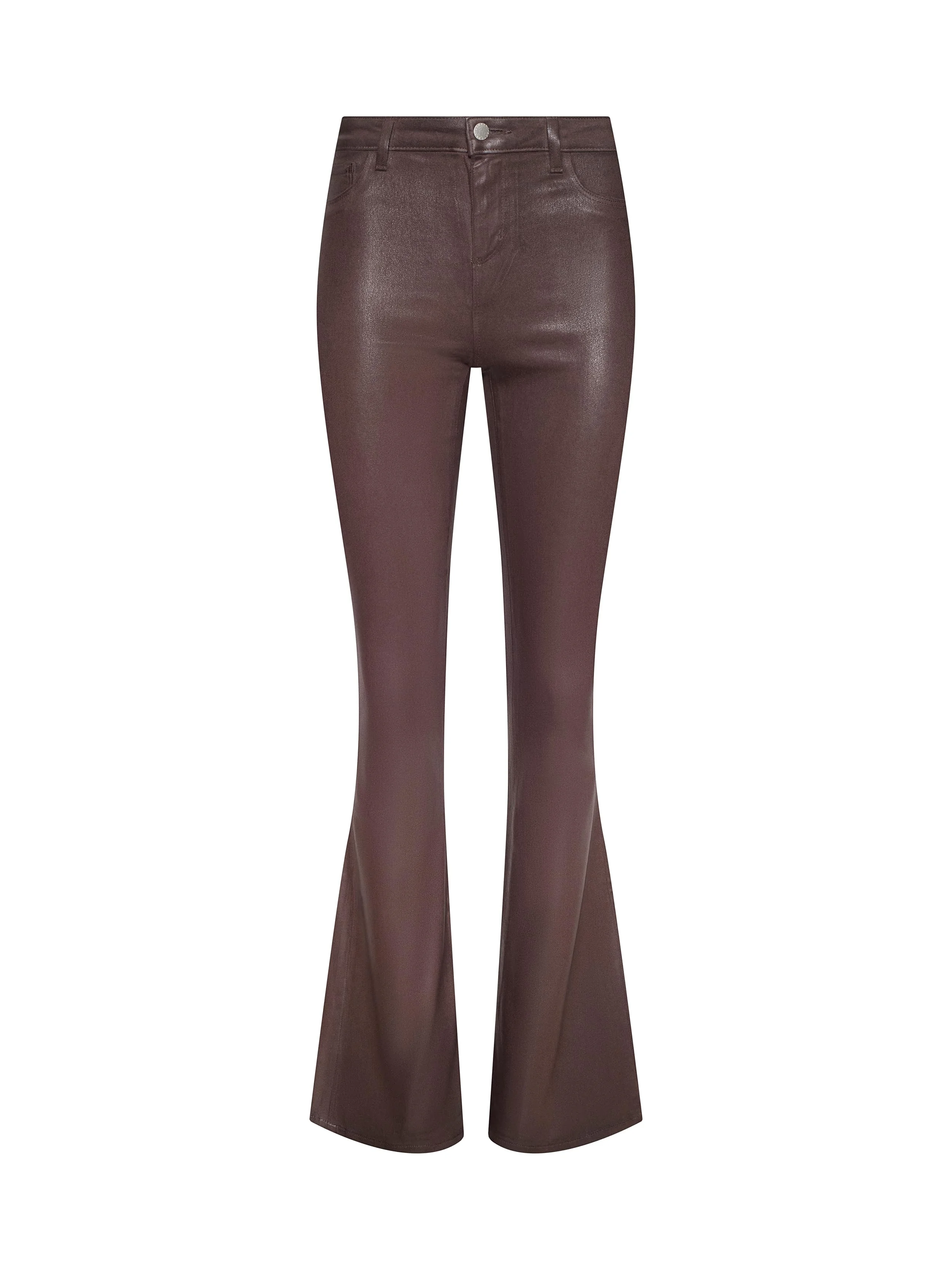 Marty Coated Flare Jean - 1