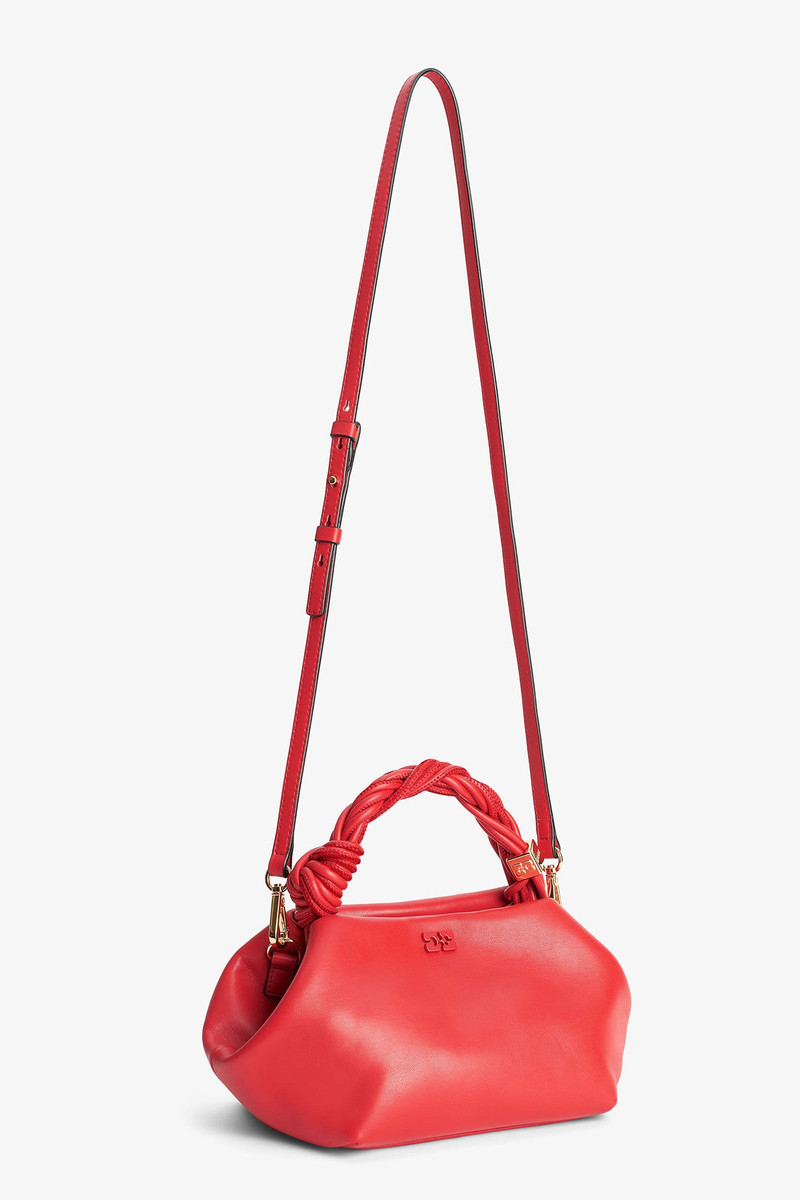 RED SMALL GANNI BOU BAG 7