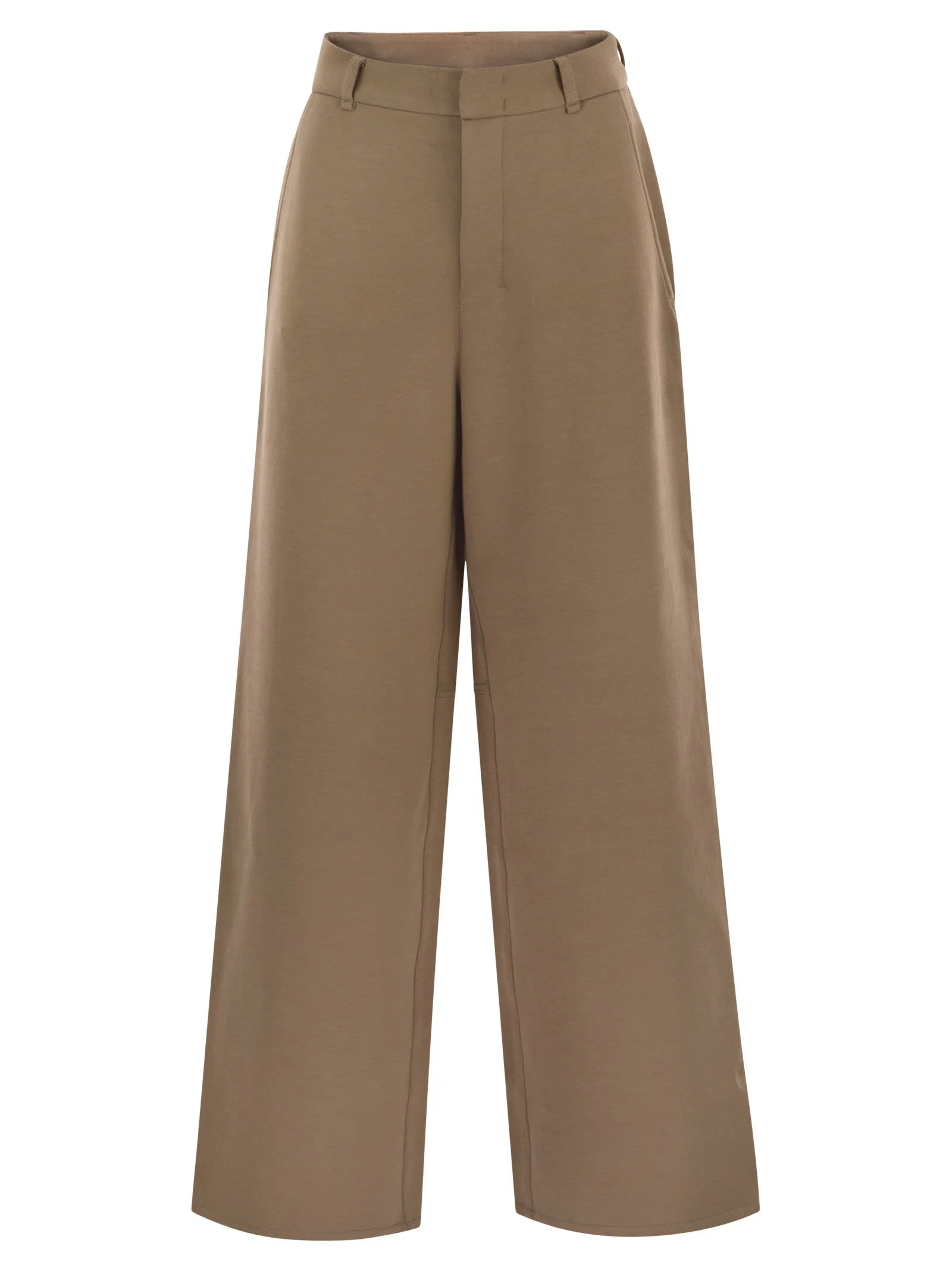 S Maxmara Women Merlot - Jersey Trousers - 1